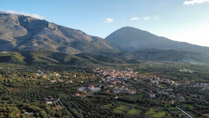 view of the mountains