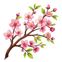 A Flying Horse with Feathery Wings Illustration