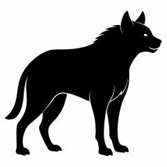 Animal vector illustration isolated on white background .