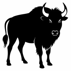 Powerful Bull Vector Illustration


