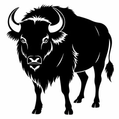 Powerful Bull Vector Illustration

