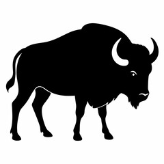 Powerful Bull Vector Illustration