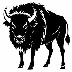 Powerful Bull Vector Illustration