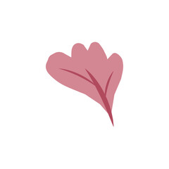 Colorful leaf logo and symbol design
