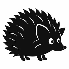 Obraz premium Hedgehog Vinyl Stickers 