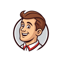 Man in Cap Icon Badge – Esports Logo, Sports Team Emblem, Gamer Avatar Design, Mascot Style Vector for Gaming Brands and Competitive Teams