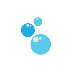 Bubble water logo and symbol design
