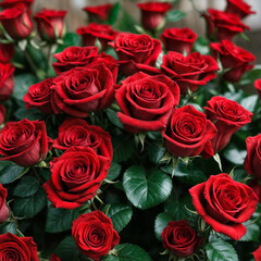 bunch of roses -Generative AI