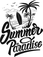 summer paradise design