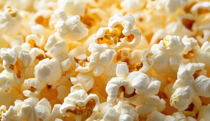 Close-up of many popcorn kernels (1)