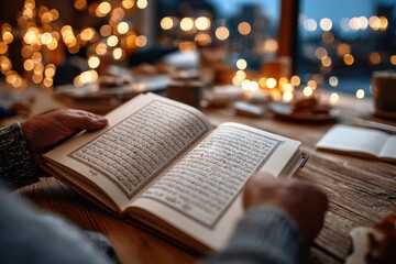 Spiritual Reading: The Holy Book in a Cozy Setting