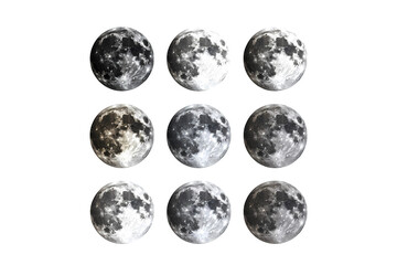 Obraz premium Full Moon Png