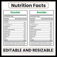 escolar nutrition facts

escolar fish nutrition

fish nutrition facts

seafood nutrition label

escolar nutrients

escolar health benefits

escolar nutritional info

