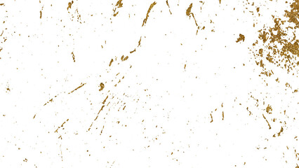 Golden paint brush stroke glittering texture.