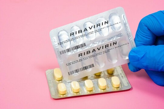 Ribavirin An antiviral used to treat hepatitis C and