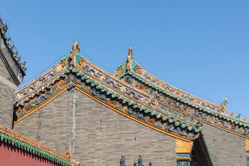 Glazed Tile Roofs of the Mukden Palace