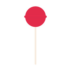 red lollipop
