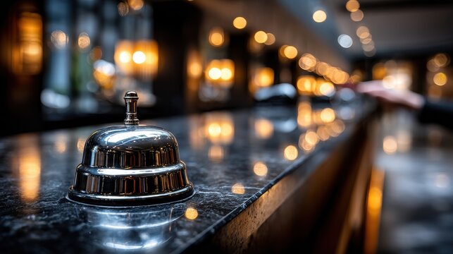 Hotel Reception Bell - Service Request