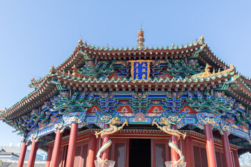 Shenyang Imperial Palace, Hall of Great Government（Da zheng dian）