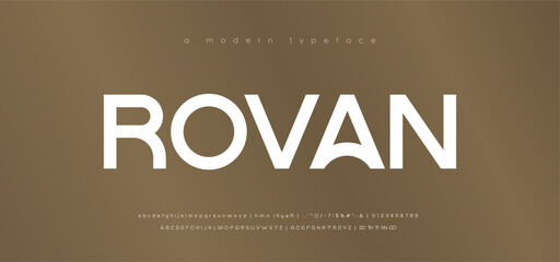 Abstract modern minimal alphabet fonts. Luxury Typography urban style for fun, sport, technology, fashion, digital, future creative logo font. vector illustration
