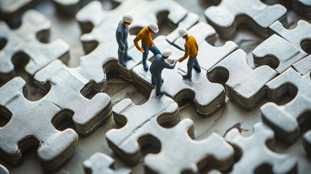 Engineers relied on each other’s expertise to solve problems.