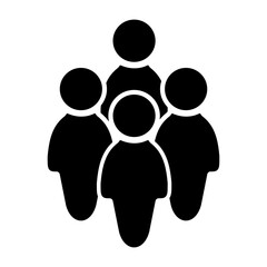 Man icon vector. People illustration sign. Team symbol. User web icon.