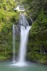 Fototapeta premium 大分県玖珠町、慈恩の滝