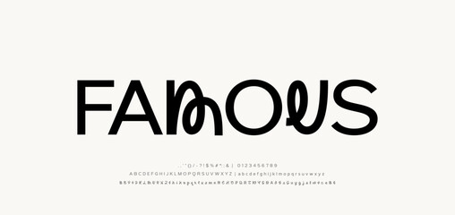 Beauty Luxury font alphabet logo. Experimental Sans Font, Minimal modern alphabet fonts. Typography minimalist urban digital fashion future creative logo font. decorative wedding vintage logos