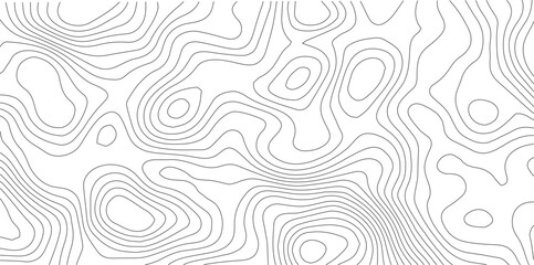 Fototapeta premium Topographic Map Contour Lines Background. Geographic Terrain Elevation Map. Digital Terrain Contour Pattern for Design. Stylized Contour Lines Map Background 