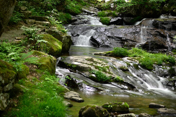 高山市宇津江四十八滝