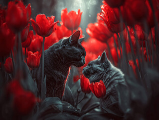 cat on background pet	