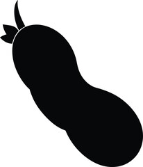 hand drawn vector illustration of a Tamarind