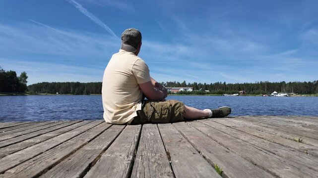 Finding Tranquility and Relaxation at the Lake A Journey into Natures Deep Serenity