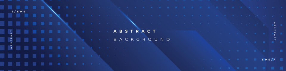 Luxury abstract technology linkedin banner template