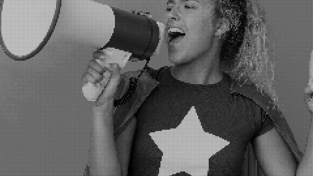 LED Screen Look Horizontal Motion Effect MOGRT 588