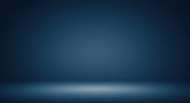 Moody Blue Gradient Background: A Deep, Serene Studio Backdrop for Design Projects