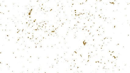 Golden paint brush stroke glittering texture.