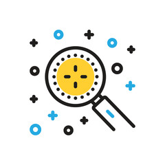 Multi color icon for discover