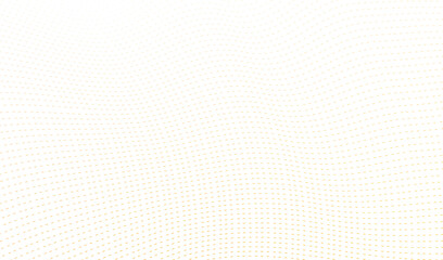 Organic halftone Line Art with Fluid Curves line.