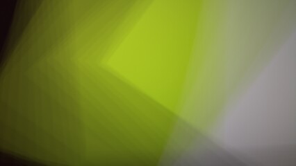 Overlapping geometric shapes in deep green and black form a bold, abstract composition—evoking a sense of depth, movement, and modern visual intrigue.