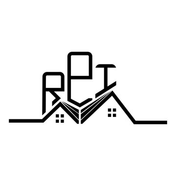 RPI Real State logo design, RPI simple and modern logo. RPI luxurious alphabet design
