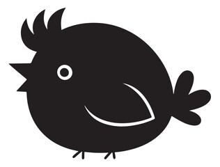 CUTE BIRD SILHOUETTE