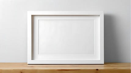 Frame Mockup. Living Room Poster on Wall. Interior Wall Art Mockup with Cozy Home Background