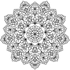 Floral Mandala Bloom