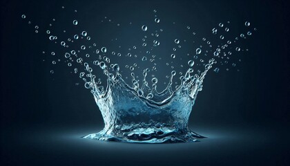 water stream water drop