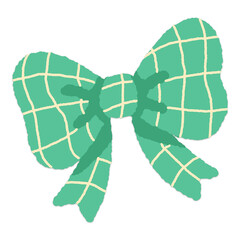 green bow