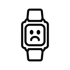 Negative reaction icon