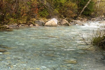 Araza River, in the Ordesa and Monte Perdido National Park - Spain