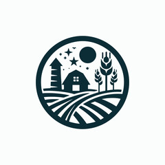 Obraz premium agriculture logo design vector 