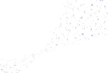 背景素材_ホログラム_星